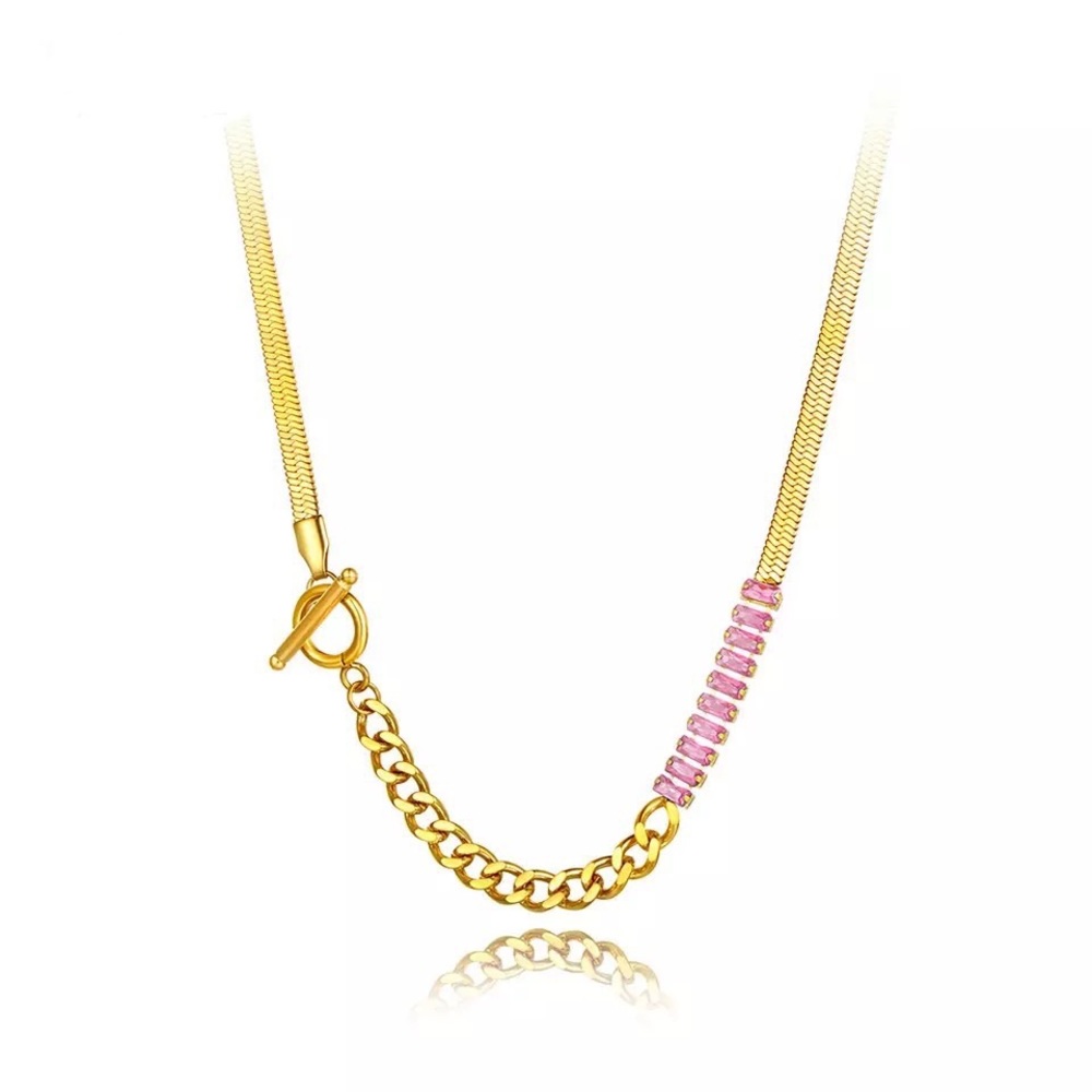 Stainless Steel Snake Chain Necklace For Women - Picture 1 of 5